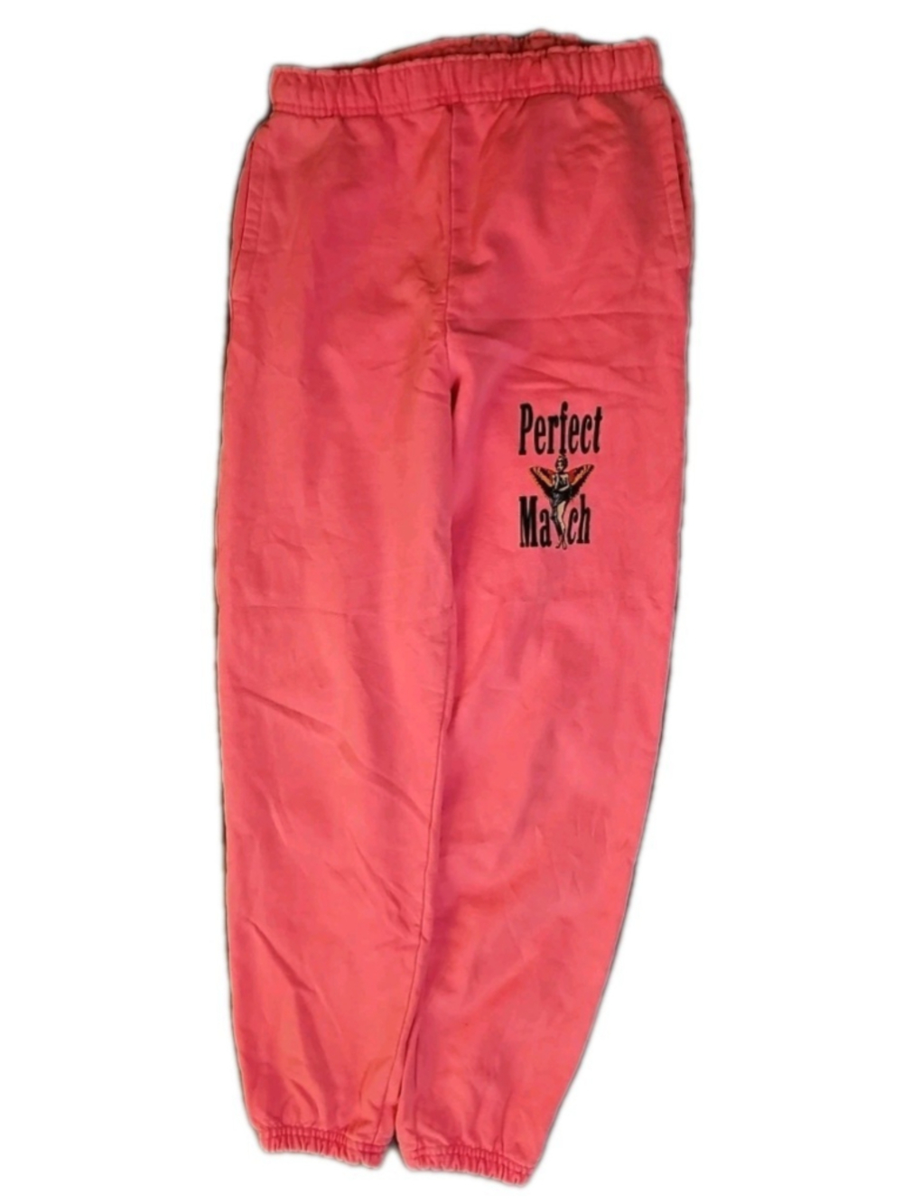 Perfect Match F U Boys Lie Sweatpants Hot Pink Size Small